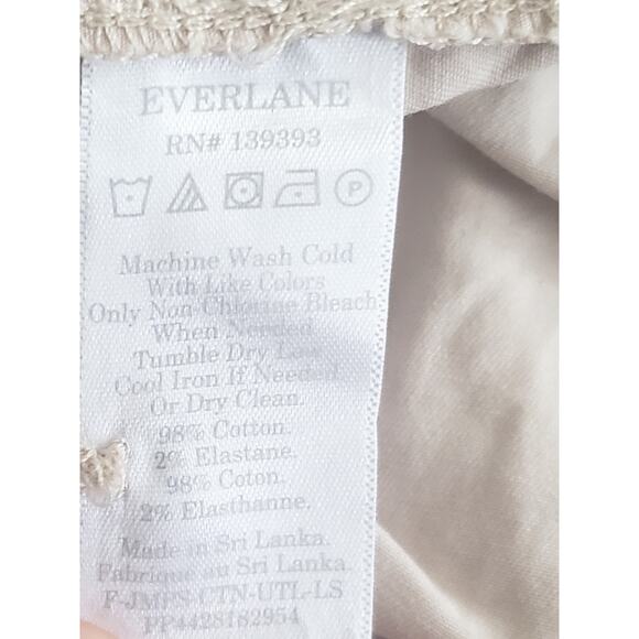 Everlane Modern Utility Jumpsuit In Sandstone Cream Size 8 - Picture 9 of 9